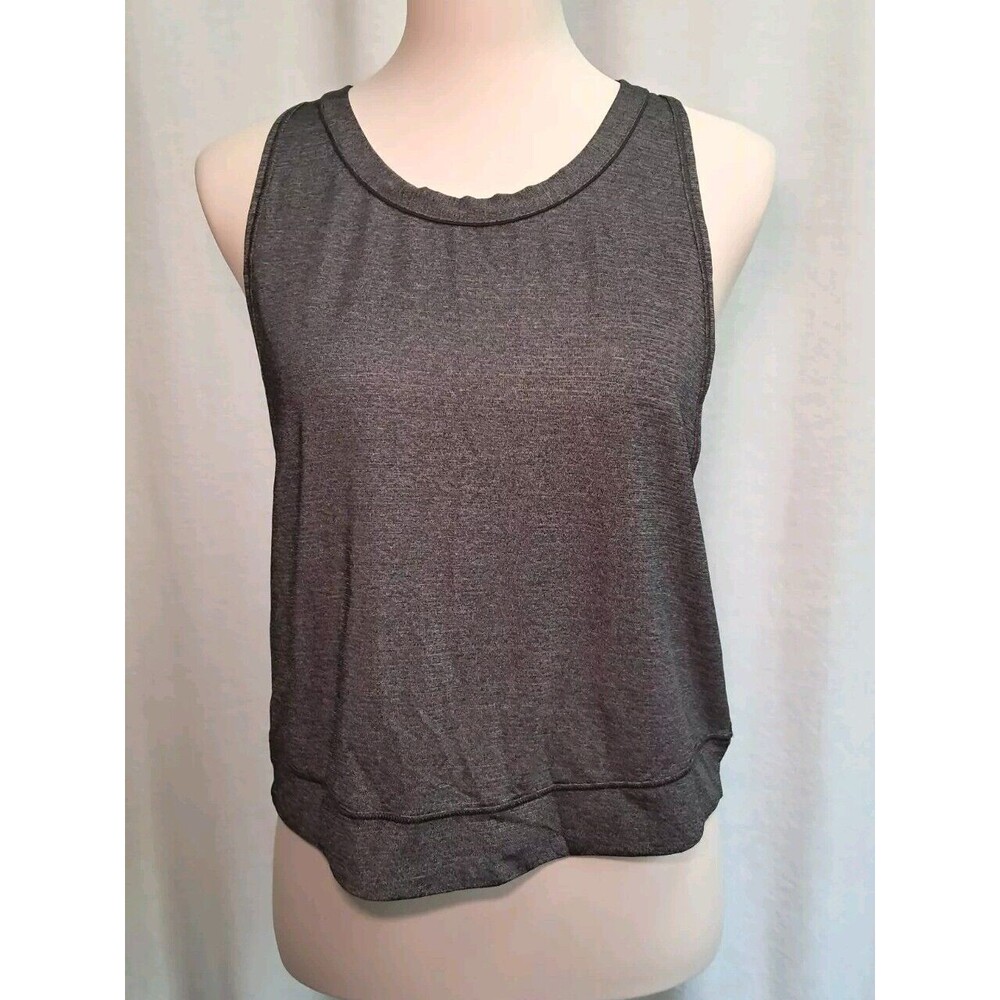 lululemon athletica Charcoal Gray Tank Top